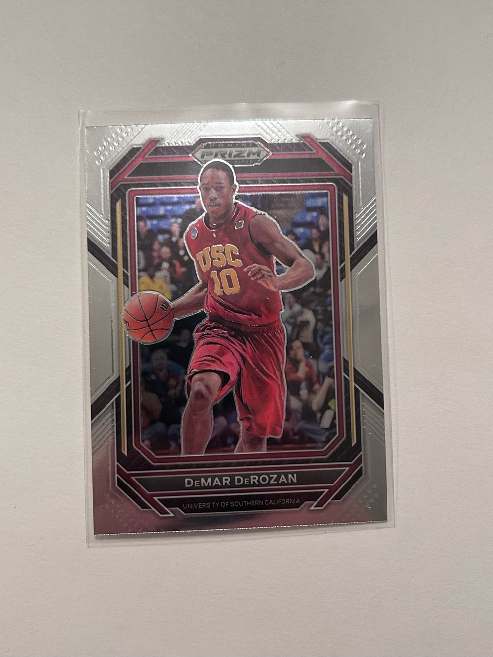 DeMar DeRozan USC #10 Prizm Basketball Card - Red